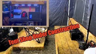 Tent shop update, No more Walking on Pallets and will the Mouse Return?