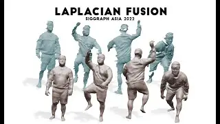 [supp video] LaplacianFusion: Detailed 3D Clothed-Human Body Reconstruction