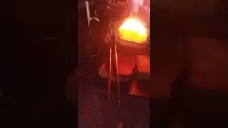 Nothing like a hot Forge #diy