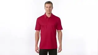 Custom Logo ST695 Sport-Tek&reg; PosiCharge&reg; Active Textured Colorblock Polo