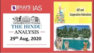 'The Hindu' Analysis for 29th August, 2020. (Current Affairs for UPSC/IAS)
