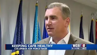 Keeping airmen and support staff at Columbus Air Force Base healthy