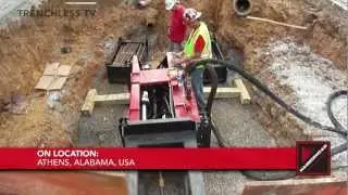 TRENCHLESS TV: Static Pipe Bursting for Sewer Replacement in Athens, Alabama