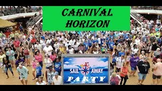 Carnival Horizon - Sail Away Party - Cruise Director Cookie - 9/11/2022