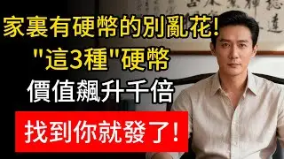家裡翻到老硬幣先別急著丟！一枚能換一台電視機？錢幣藏家透露：這「3大特徵」最搶手，翻出來你就賺大了！#錢幣收藏 #銀幣辨偽 #民國38年5角