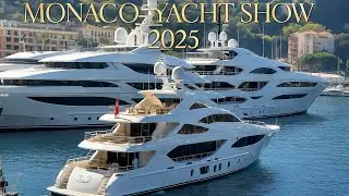 MONACO YACHT SHOW 2025 | Billionaire Luxury Lifestyle MEGA YACHTS in Monaco  🇲🇨 #superyachts 