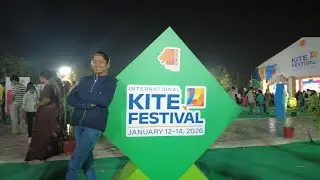 Sky Full of Colors! 🌈 Ahmedabad International Kite Festival 2026 | Sabarmati Riverfront 🪁