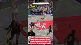 Лучшие моменты игры Софи Каннингем в 2025 году #sophiecunningham #indianafever #wnba #basketball ...