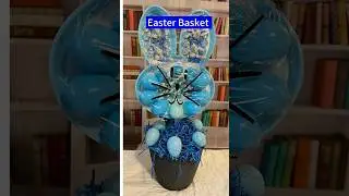 Easter Basket #eastertree #easterbasket #diy #easter #craft