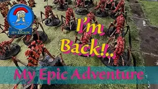 Epic Armageddon Tyranid Bio-Titans and New Epic Tournament: Northern Front