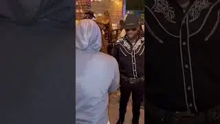 ATL Rappers Gorilla Zoe & Ralo showing love @nelly Birthday Party Halloween 2024 #explore #rap