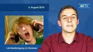 L&auml;rmbel&auml;stigungen durch Sommerpartys