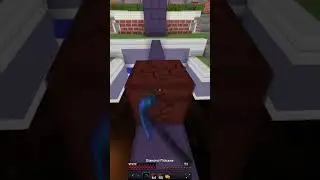 Clipping this noob in hypixel bridge         #hypixel #minecraft #hypixelbridge #bedwars