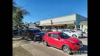 To the post office, library, restaurant, bakery, & 19th St Promenade