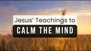 Teachings of Jesus That CALM THE MIND | Christian Motivation