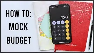 How to: Create a Mock Budget - Step by Step | Romina Vasquez