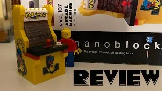Pac-Man Nanoblock Arcade Machine Review