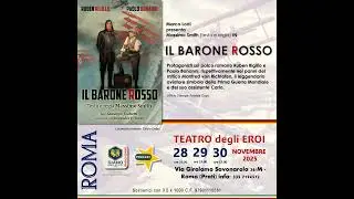 Marco LODI presenta  Massimo SMITH (testo e regia) IN: IL BARONE ROSSO