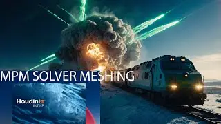 Houdini 20.5 - Part 4 - MPM Meshes