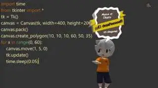 51.- Aprender programación para niños con Python. Añadir animaciones en tkinter.