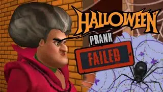 SCARY TEACHER VS Scary Spider [Failed Prank] Halloween Update 2022 - Android - ios