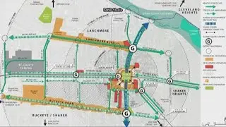 Proposed park concepts on Shaker Square could remove Shaker Boulevard