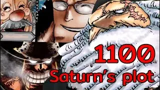 One piece chapter 1100 review -  *** Spoiler alert*** Saturn plan reveal on Egghead island