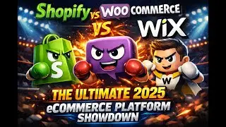 Shopify vs WooCommerce vs Wix: The Ultimate 2025 eCommerce Platform Showdown