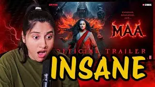Maa Trailer Reaction | Kajol, Ronit Roy | Ashmita Reacts