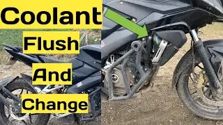 Pulsar Rs 200 Pulsar Ns 200 As 200 Dominor Coolant Flush and Change