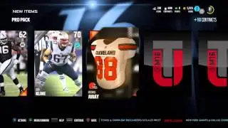 Madden NFL 16 Ultimate Team Pro Pack Opening
