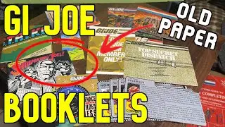 Vintage 80s GI Joe Mail Away Forms Booklets Check Lists and Pamphlets