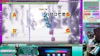 |ARCADE CONTROLLER|EXTREME 9.5★Gorgon| 81.08%(652cool➕198fine)|ProjectDIVAMM+ mods |