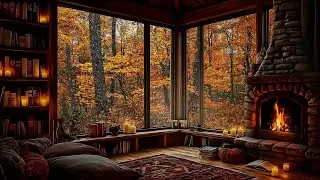 Peaceful Escape: Find Your Happy Place on the Rain Fall and Listening to the Gentle Crackling