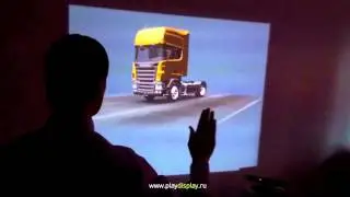 Управление жестами при помощи Кинекта от PlayDisplay