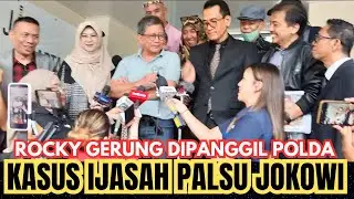 🔴GEGER!! 🔥ROCKY GERUNG DIPANGGIL POLDA METRO JAYA 🔥 KASUS IJASAH PALSU JOKOWI❗❗