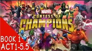 Marvel Contest Of Champions Book 1 Act-1 Chapter 1-5.5(Down Side)