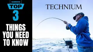 Shimano Technium B: Top 3 Product Features