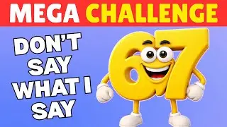 Avoid Saying The Same Thing As Me! 🤔❌ 67 Questions | Only 1% Reach the End!