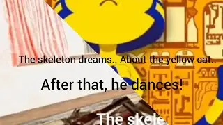 Spanish skeleton meme saw a dream Zone ankha cat meme!