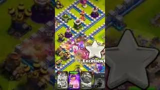 12.twn hall max base new even army attack #coc #shortvideo #foryou #clashofclans