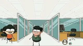 Office ka kam boss ka dat Manoranjan comedy long video  #cartoon #funny # comedy video # 