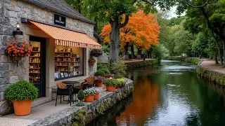 Autumn Riverside Cafe Jazz Music ~ Мягкие Инструментальные Chill-Вайбы для Глубокой Концентрации