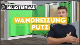 Selbsteinbau egger Wandheizung im Putz