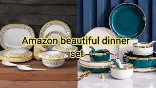 Amazon viral dinner set#dinner set#amazon #dinnersetcollection 