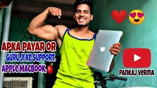Buying Apple Macbook For Youtube ||Pankaj Verma Fitness |Vlog #32