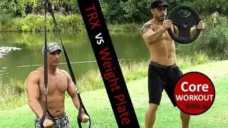 TRX vs Weight Plate - High Intensity Core Workout by Coach Ali