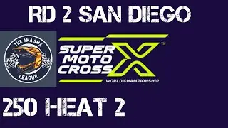 AMA SMX League RD 2 250 Heat 2 | MX vs ATV Legends raw gameplay