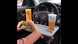 Multipurpose Car Laptop Holder Food Tray #innovativeproduct #creativity