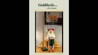 Animated Goldilocks - A Marionette Wooden Action Toy